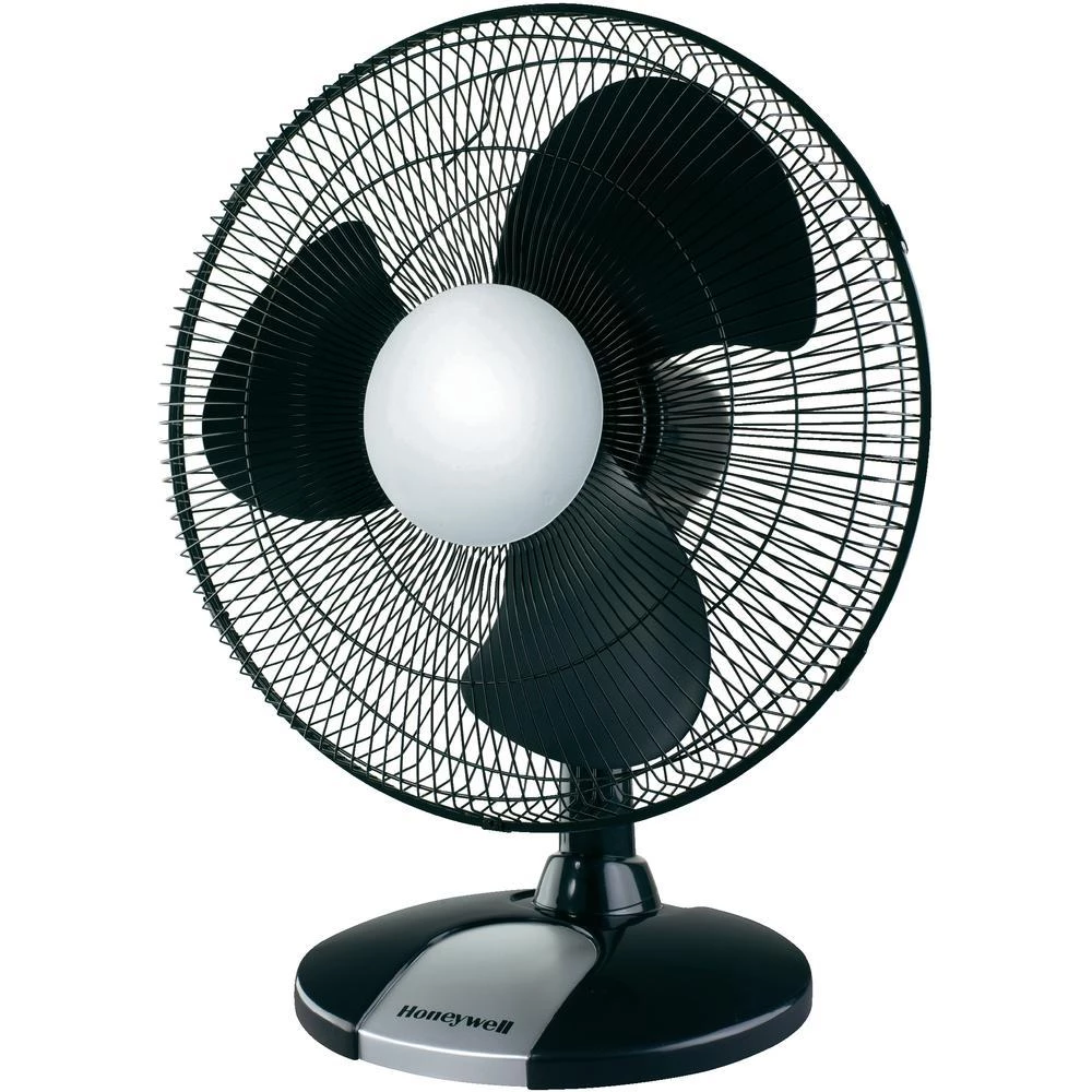 Stolni ventilator Honeywell HT-116E 50 W (&Oslash; x V) 45 cm x 56 cm crni, sreb slika