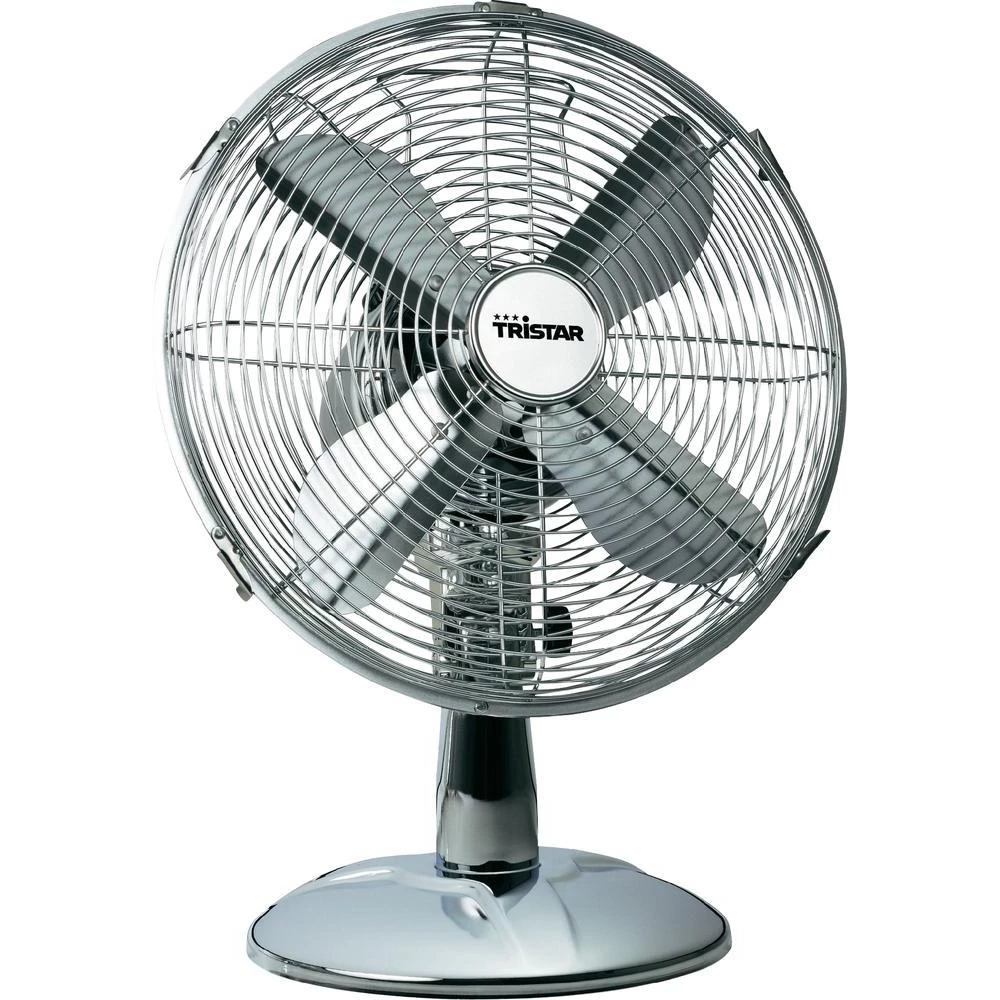 Stolni ventilator Tristar VE-5953 45 W (&Oslash; x V) 30 cm x 48 cm kromirani slika