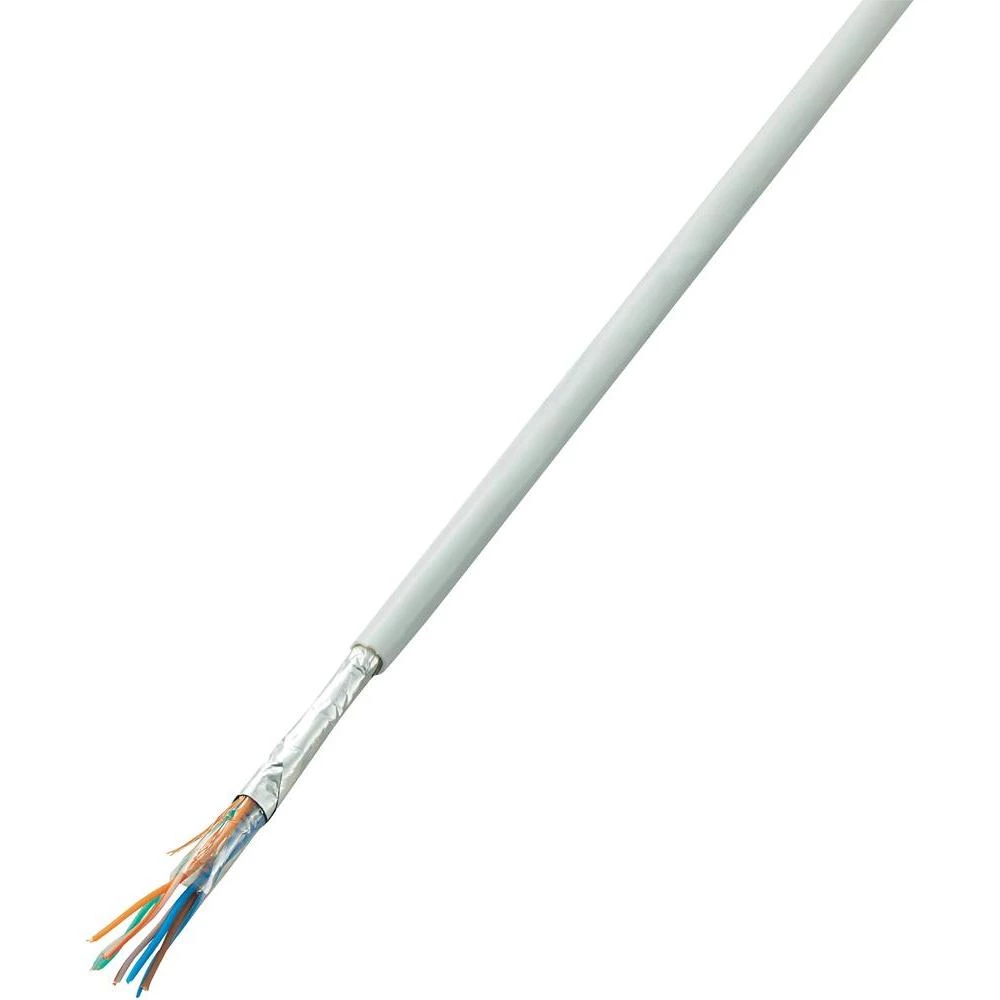 Mrežni kabel Conrad, CAT 5e,CCA (aluminij, prevučen bakrom), zapakiran, bijeli, slika