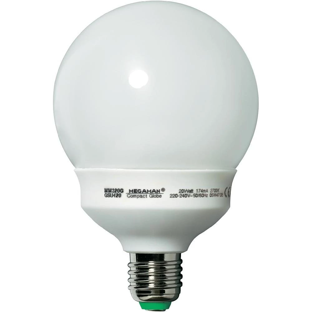 Megaman energijsko štedna žarulja MegamanR Compact Globe MM320G okrugli oblik slika