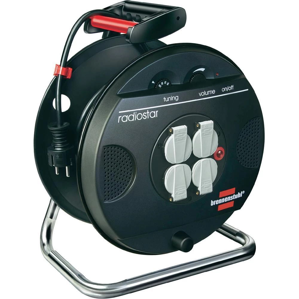 Kabelski bubanj GARANT s radijskim prijemnikom 1208550 Brennenstuhl slika