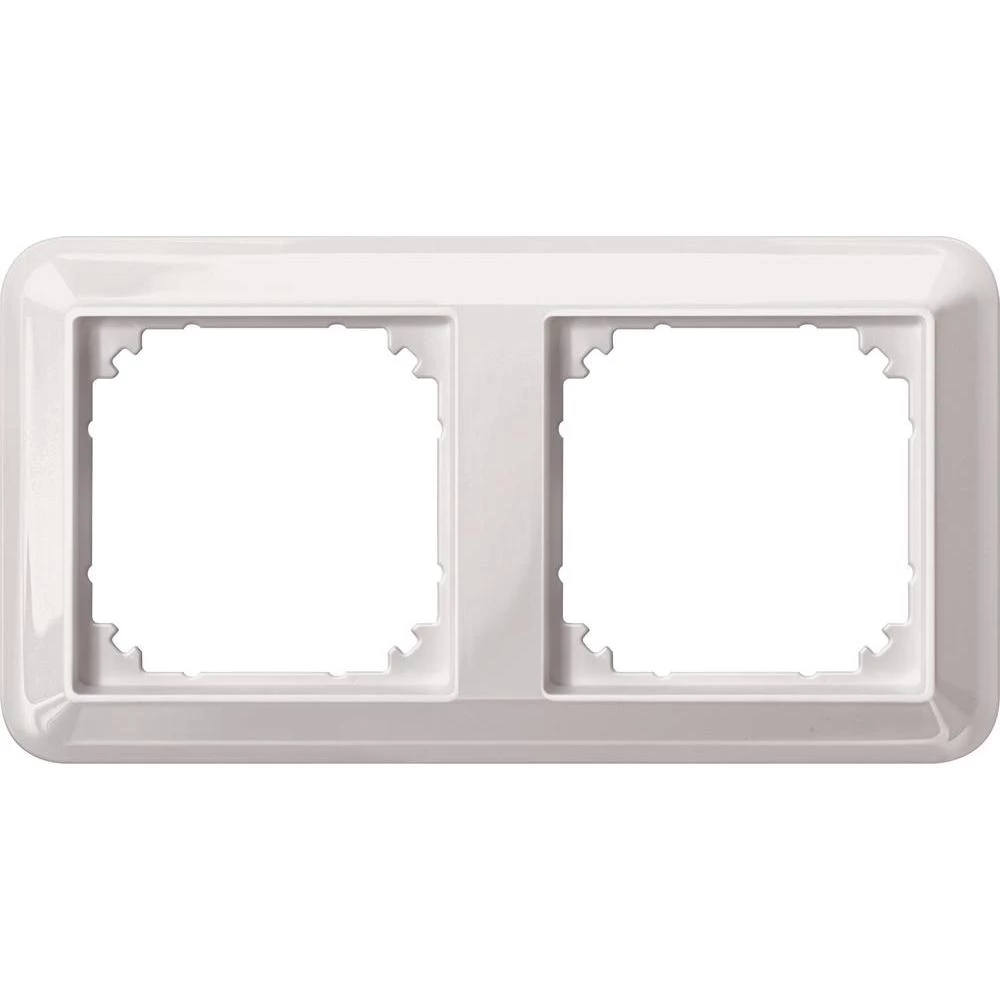 Okvir M ATELIER, 2 mjesta, svjetleća polarno bijela 388219 Merten slika