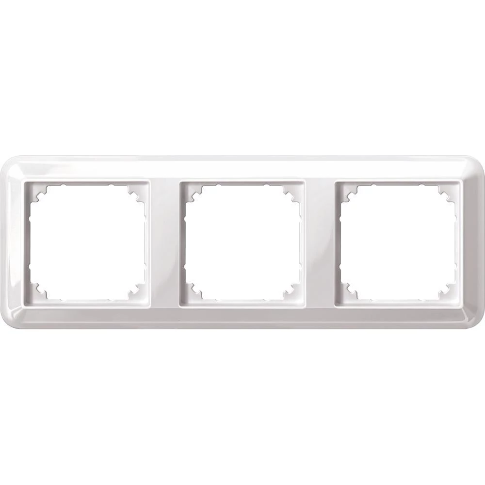 Okvir M ATELIER, 3 mjesta, svjetleća polarno bijela 388319 Merten slika