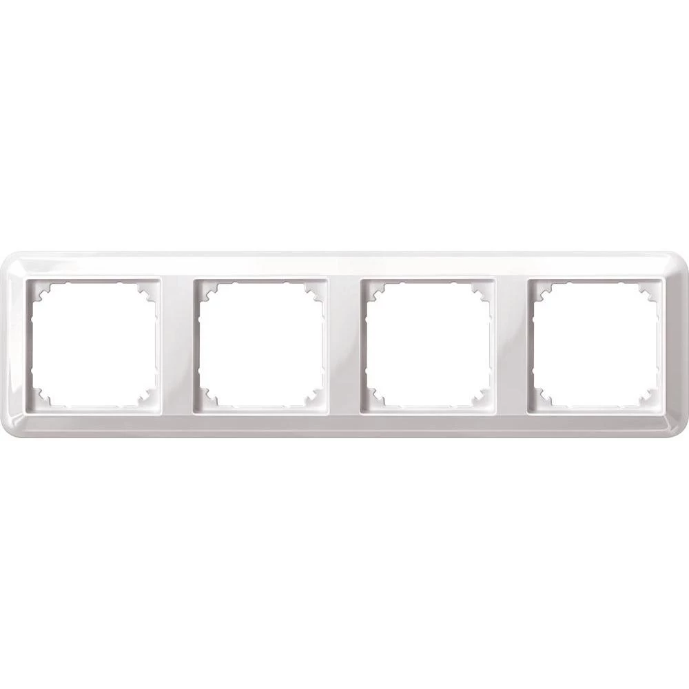 Okvir M ATELIER, 4 mjesta, svjetleća polarno bijela 388419 Merten slika