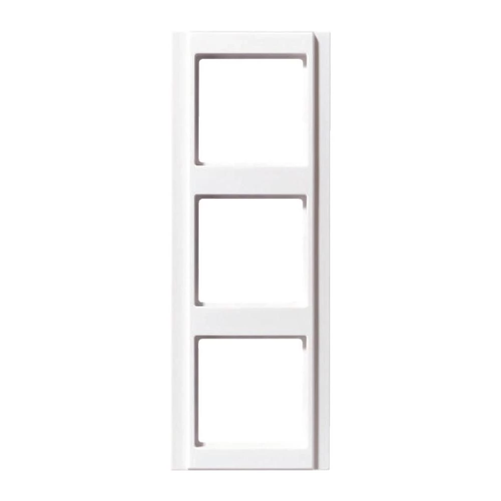 Okvir JUNG A500, 3 mjesta, alpsko bijeli A583WW slika