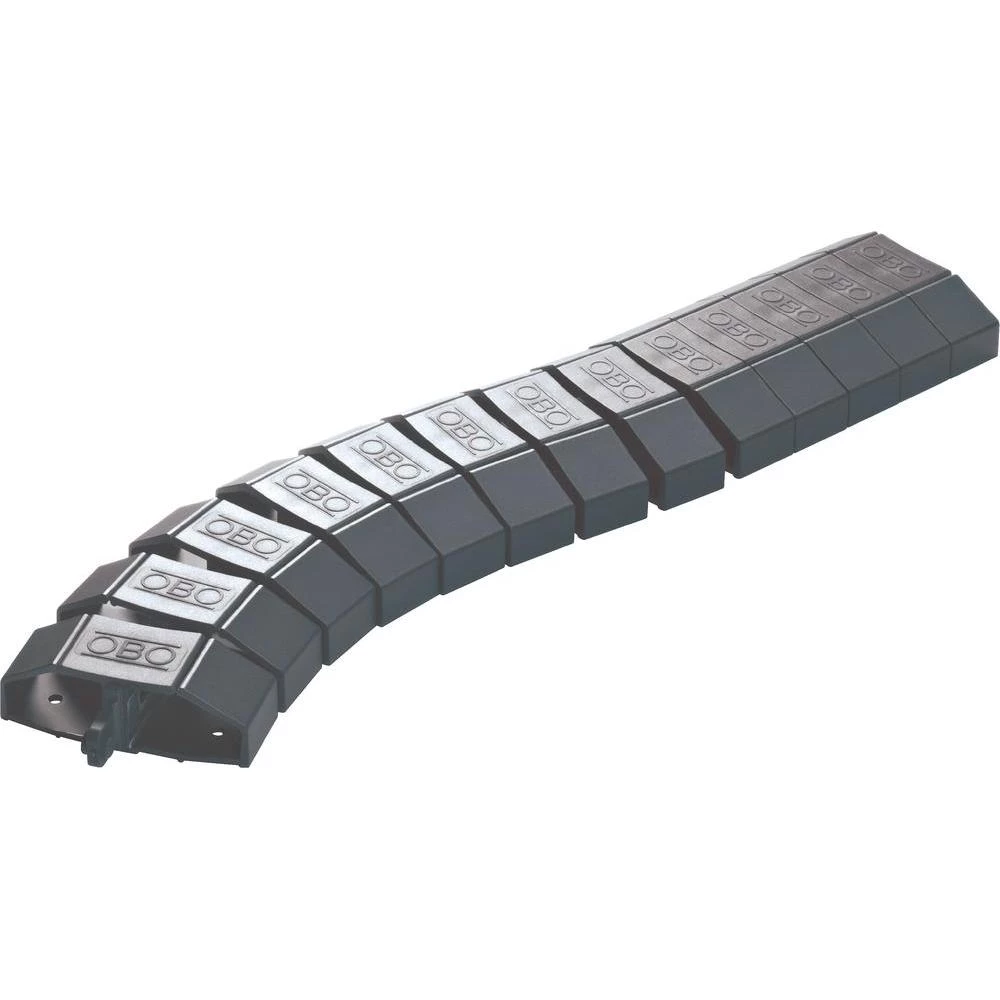 Fleksibilni kanal kabela OBO Bettermann 6154930, 1.000 mm, crno-siva slika