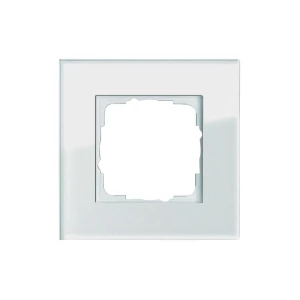 Pokrivni okvir Gira Esprit 021112, staklo, bijela boja slika