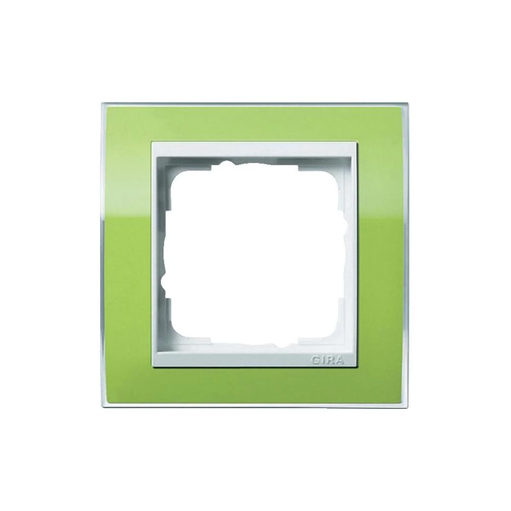 Pokrivni okvir Gira Event 0211743, zelena boja slika