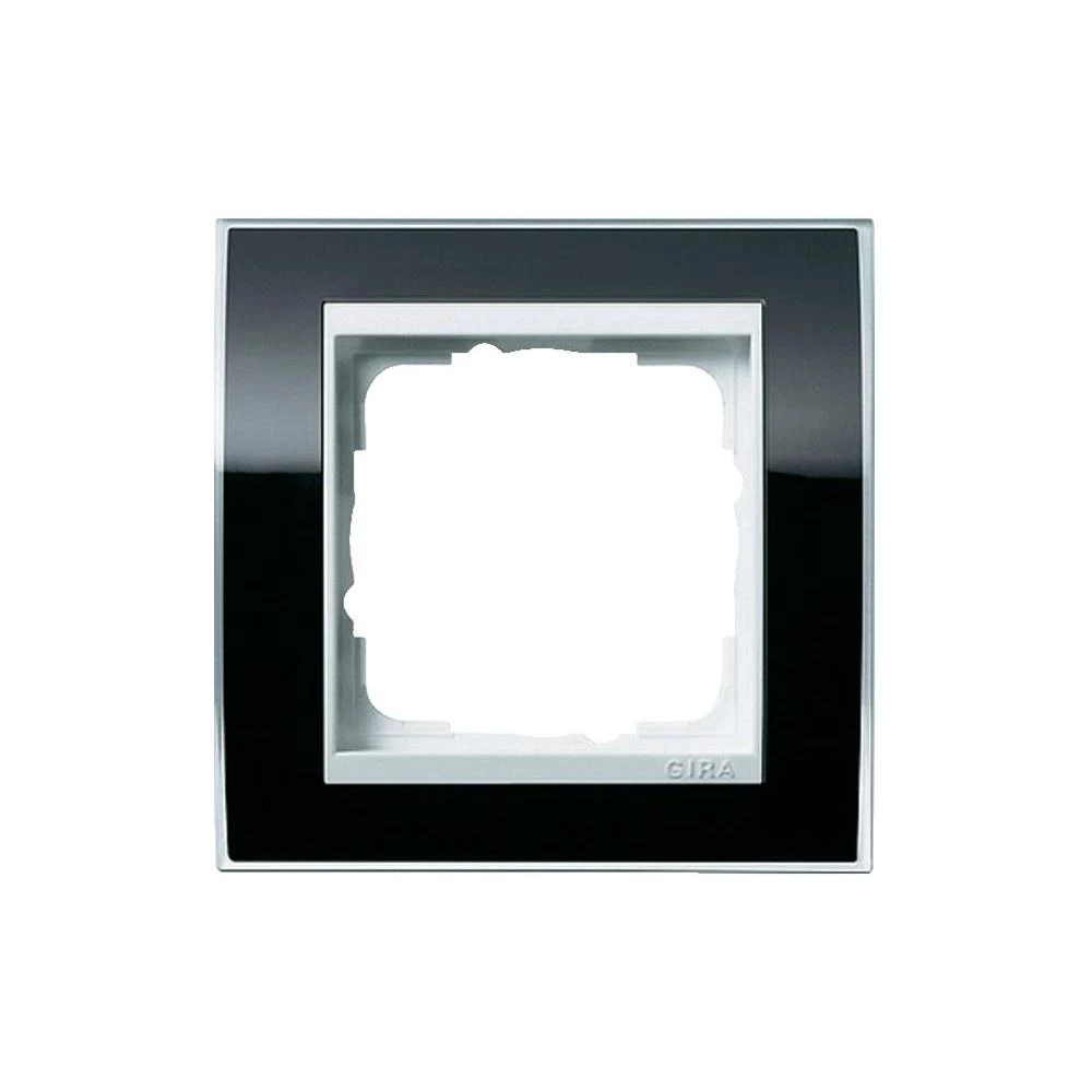 Pokrivni okvir Gira Event 0211733, crna boja slika