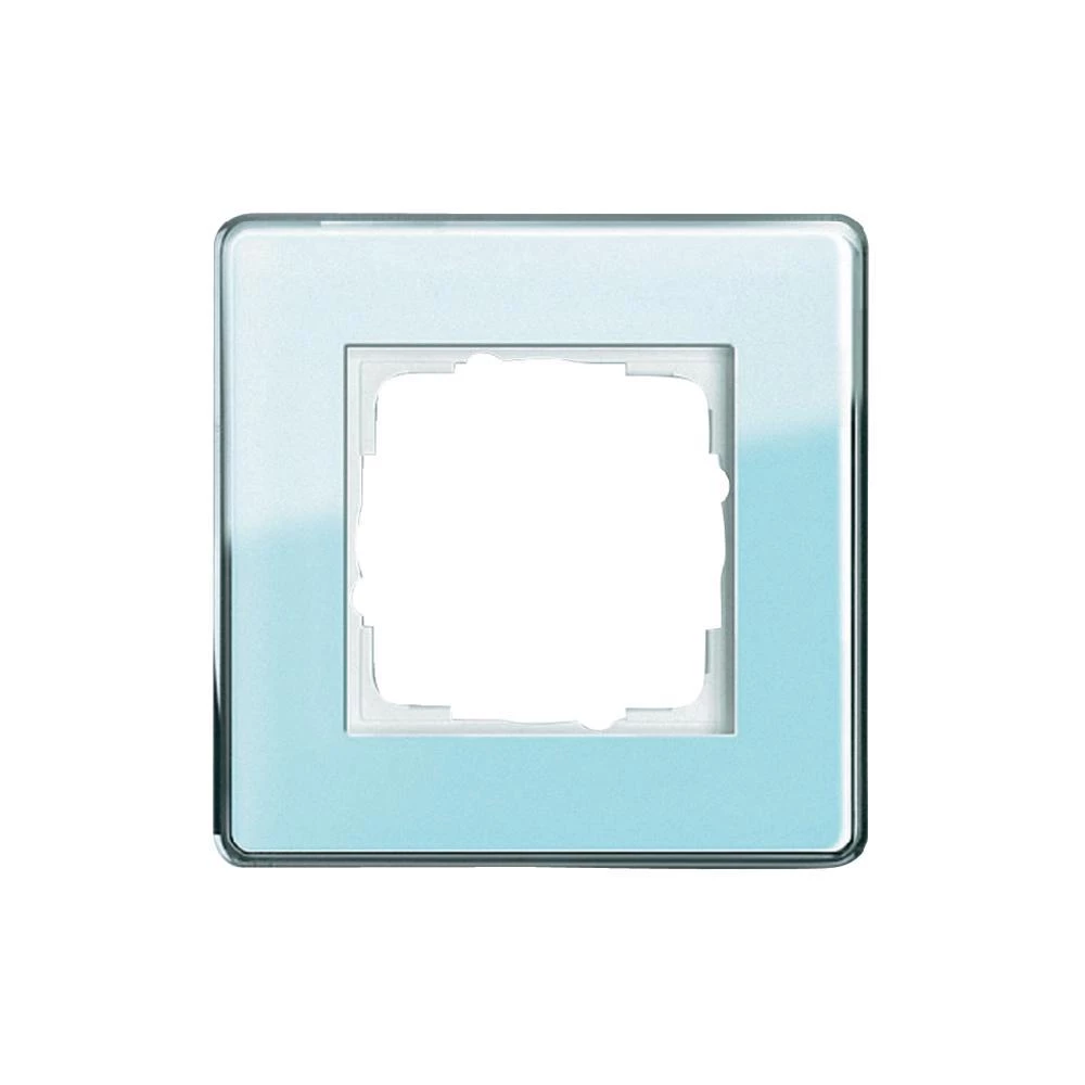 Pokrivni okvir Gira Esprit C 0211518, staklo, boja metvice slika