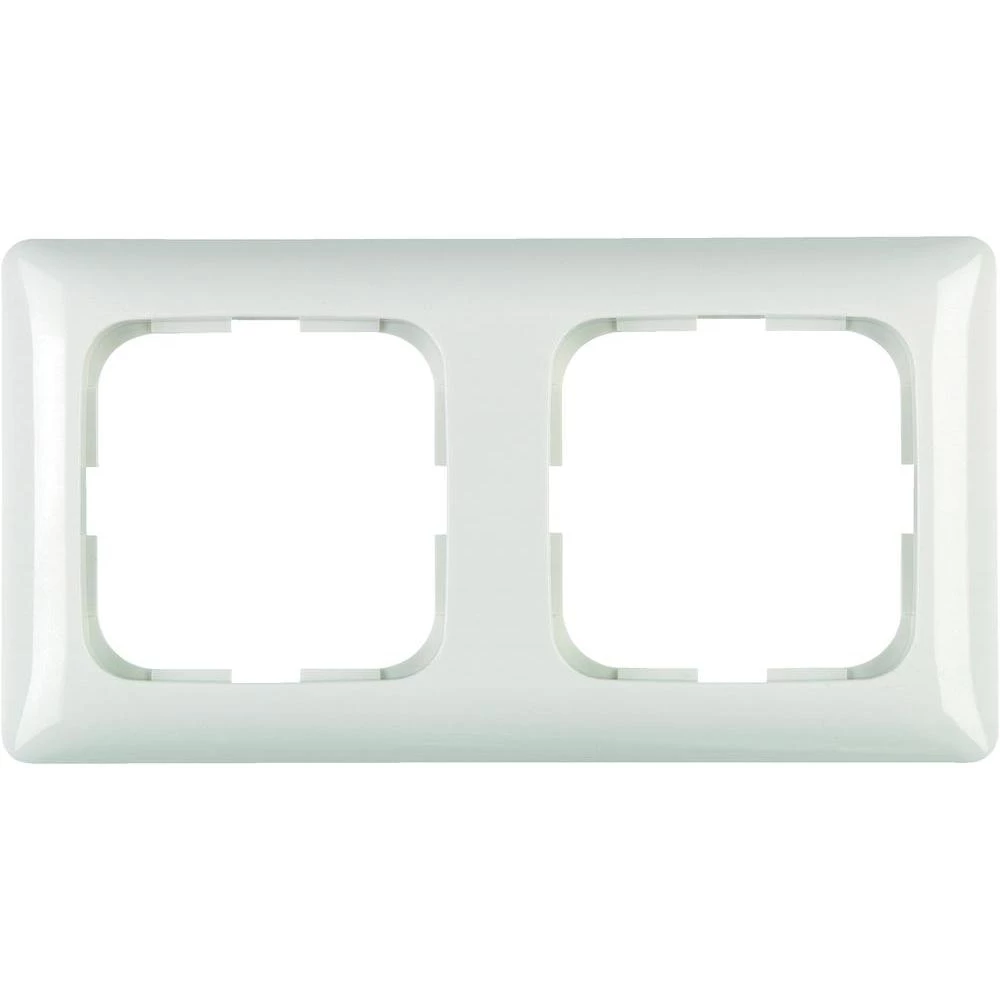 Pokrivni okvir REFLEX SI-LINEAR, 2 mjesta, alpsko bijela 2512-214K Busch-Jaeger slika