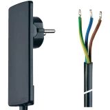 Schulte Elektrotechnik Priključni kabel s plosnatim utičem, 1,5 m 151000151100