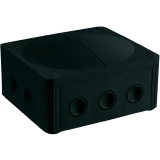 Razvodna kutija za vlažne prostorije Wiska Combi 1210, prazna, crna, IP66/IP67 1