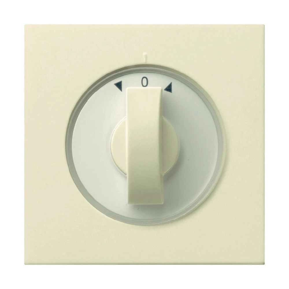 Poklopac za plosnati prekidačza sjenila Gira 0666111, krembijela boja slika