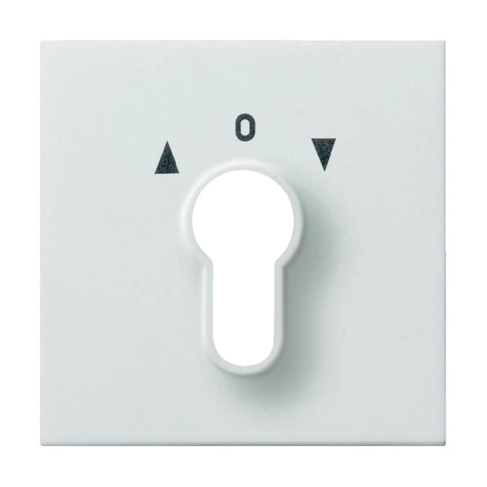 Poklopac za plosnati prekidačs bravom Gira 0664112, bijelaboja slika