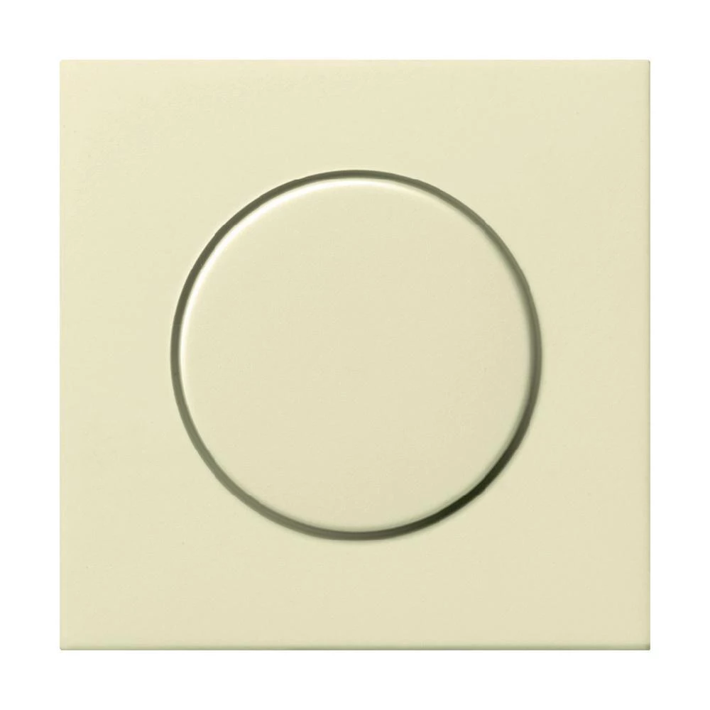 Poklopac za vrtljivi zatamnjivač/plosnati prekidač Gira 0650111, krem bijele boj slika