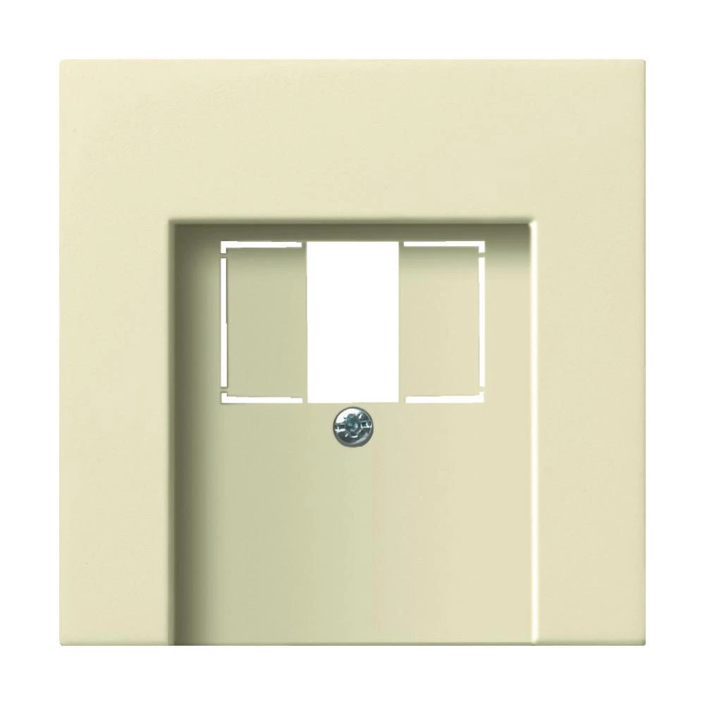 Poklopac za telefonski/USB-priključak za plosnati prekidač Gira0276111, krem bij slika