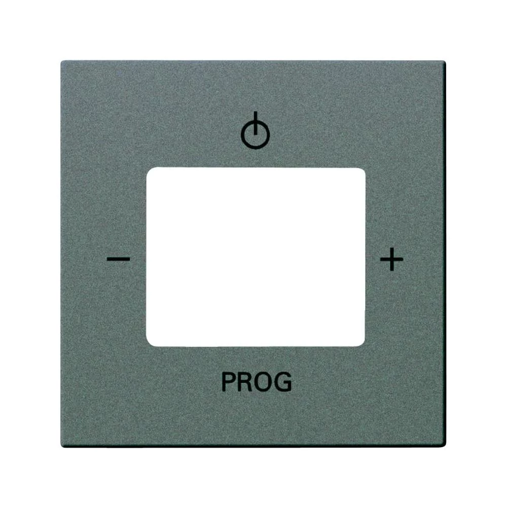 Središnja ploća za podžbukni radio Busch-Jaeger 8252-803, metalik siva slika