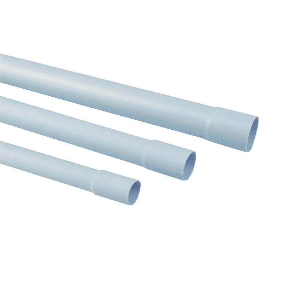 Instalacijska cijev, montažnacijev, lagana, EN16, svijetlosiva (RAL 7035) slika