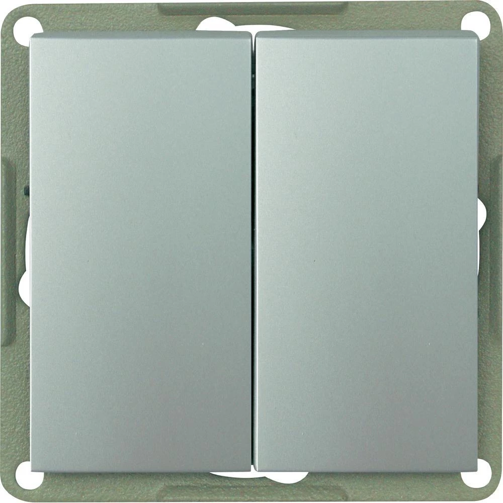 Modul duplog izmjeničnog prekidača EFP200A, srebrne boje GAO slika