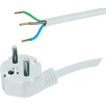 Kabel za napajanje Hawa 1008224, 3 m, bijele boje, H05VV-F 3G1,5 slika