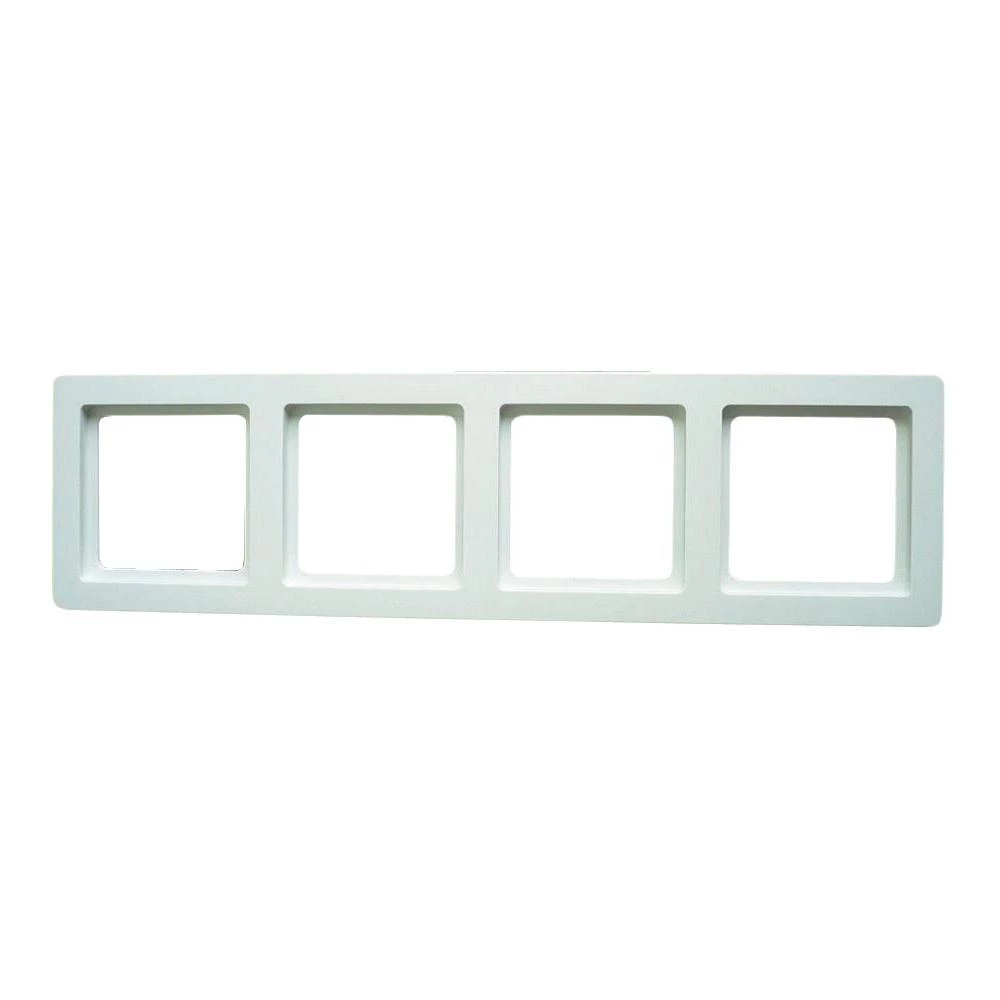 Pokrivni okvir Berker Q.1 10146089, 4 mjesta, polarno bijela boja slika