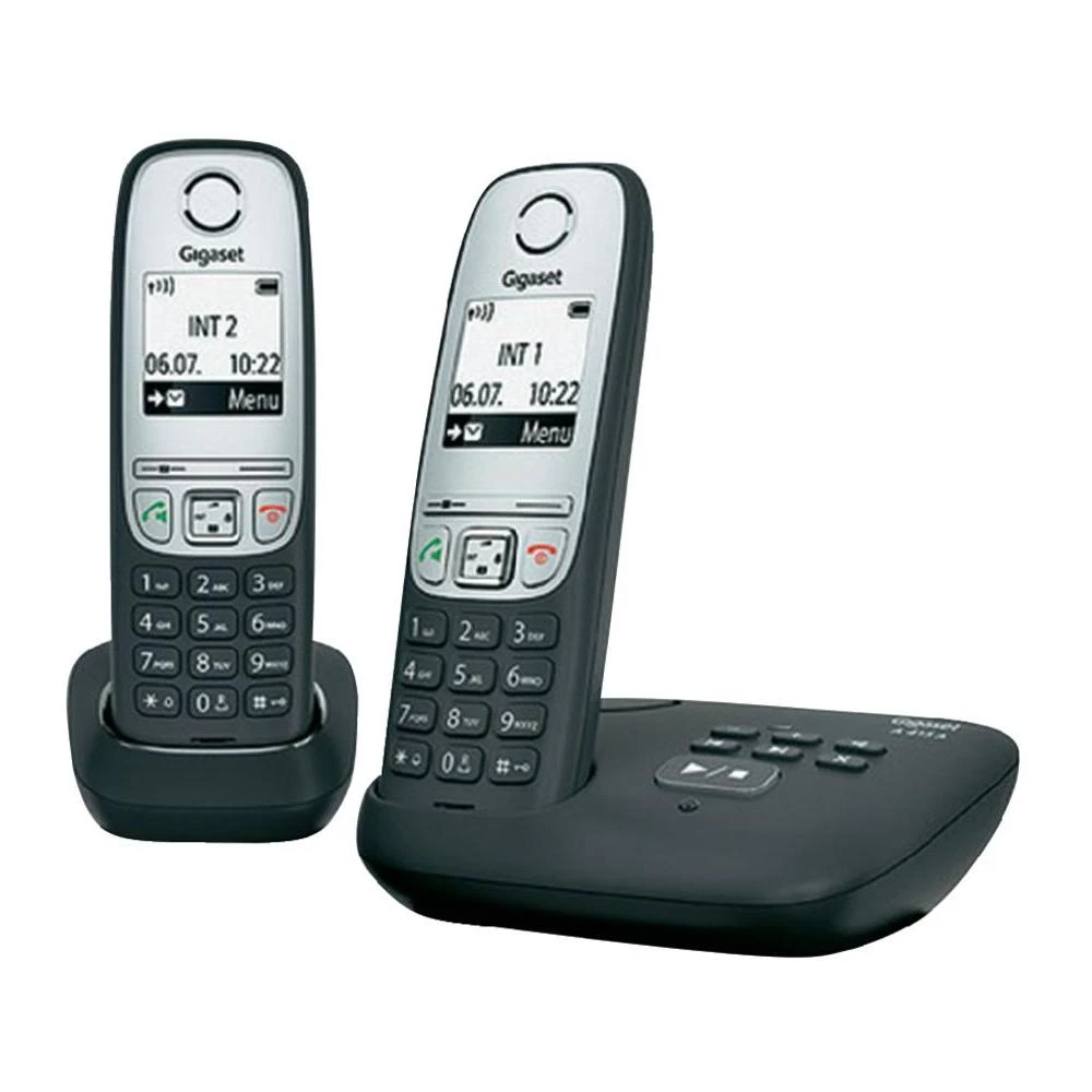 Bežični analogni telefon Gigaset A415A Duo automatska sekretarica osvijetljeni e slika