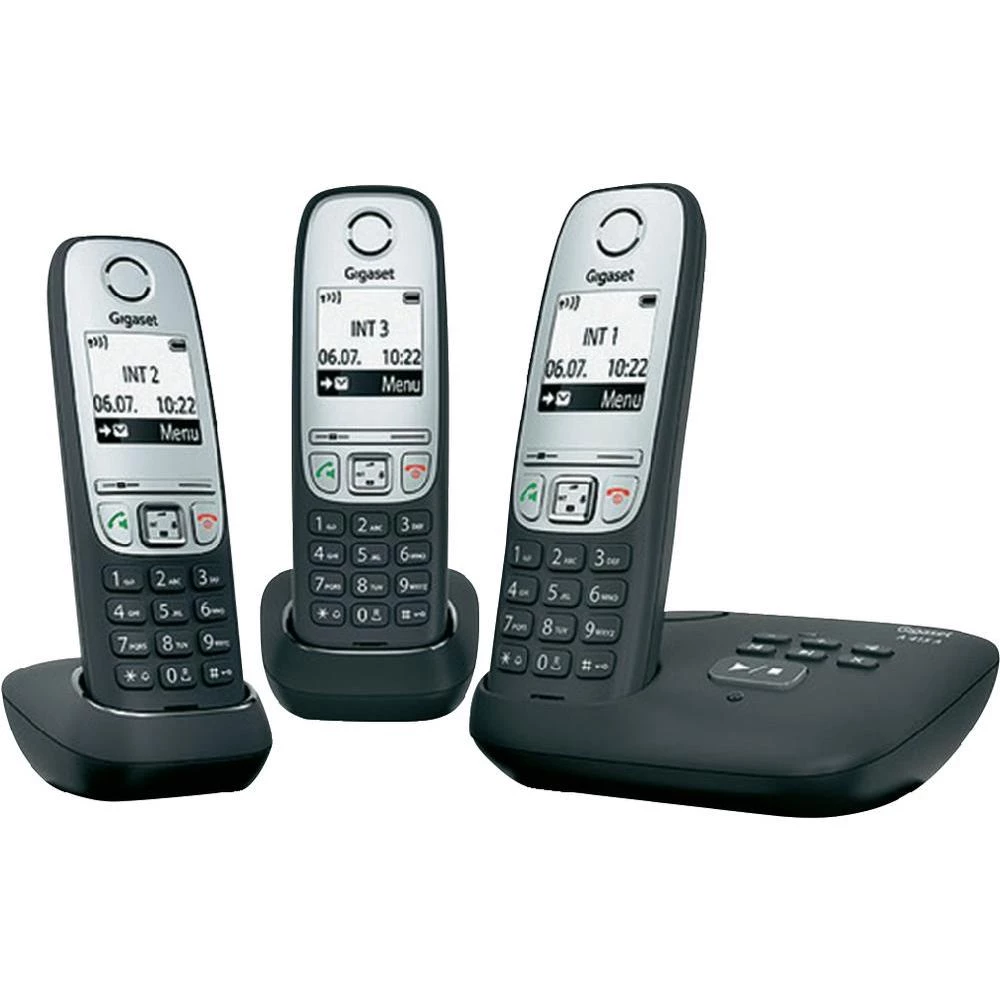 Bežični analogni telefon Gigaset A415A Trio automatska sekretarica osvijetljeni slika
