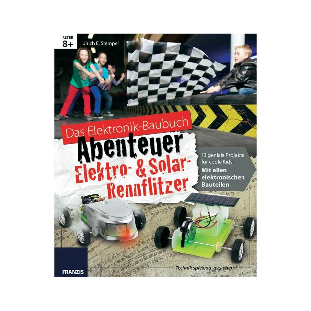 Franzis knjiga uputa za izradu Pustolovina Električno-solarna jurilica 65186 od slika