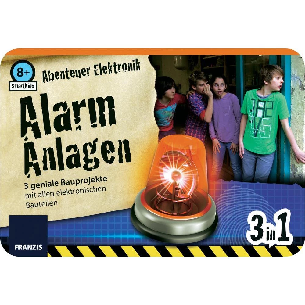 Franzis SmartKids elektronska pustolovina ''Alarmni uređaj'' 65217 od 8 godina slika