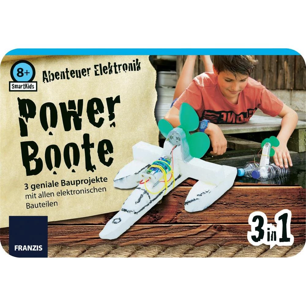 Franzis SmartKids Elektronska pustolovina Elekrični brodovi 65212 od 8 godina F slika