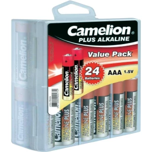 Alkalne baterije Camelion u kutiji, tipa AAA, 1,5 V, 24 komada, Micro, LR03, LR3 slika