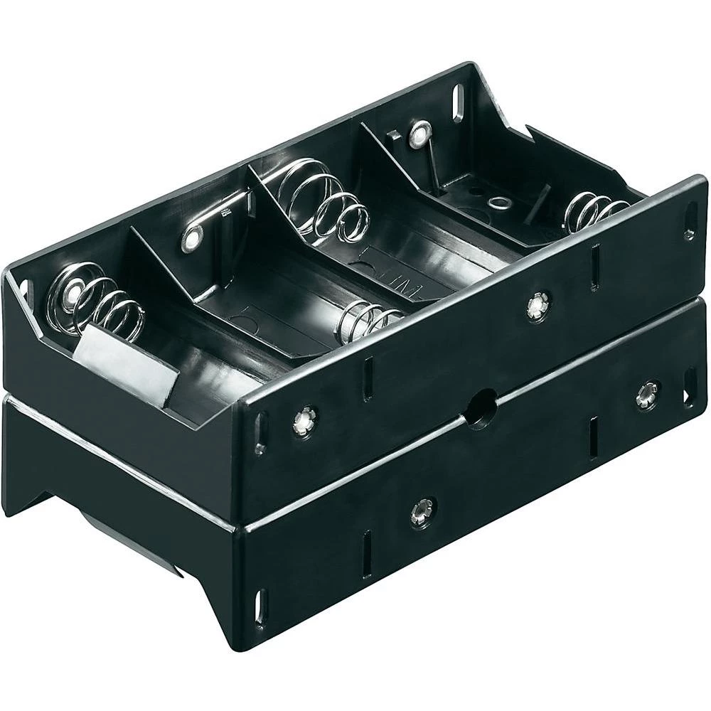 Držač L za 8 baterija tipa D,(D x Š x V) 141 x 73 x 62 mm slika
