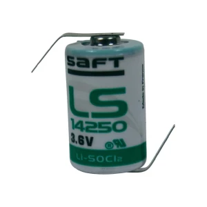 Litijska baterija Saft, tipa 1/2 AA, s lemljenim kontaktom Z, 3,6 V, 1.200 mAh, slika