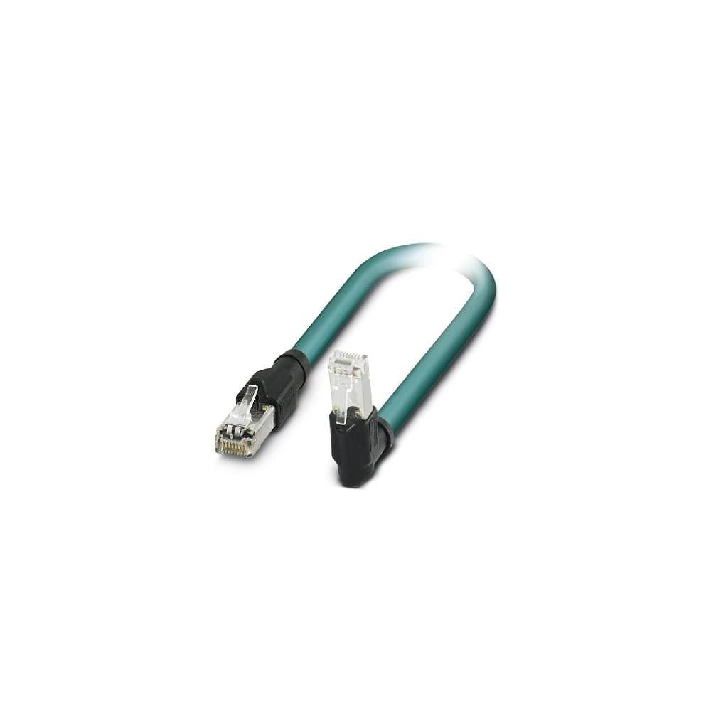 RJ45 mrežni kabel CAT 5, CAT 5e SF/UTP [1x RJ45-1x RJ45] 0.30 m plavi nezapaljiv slika