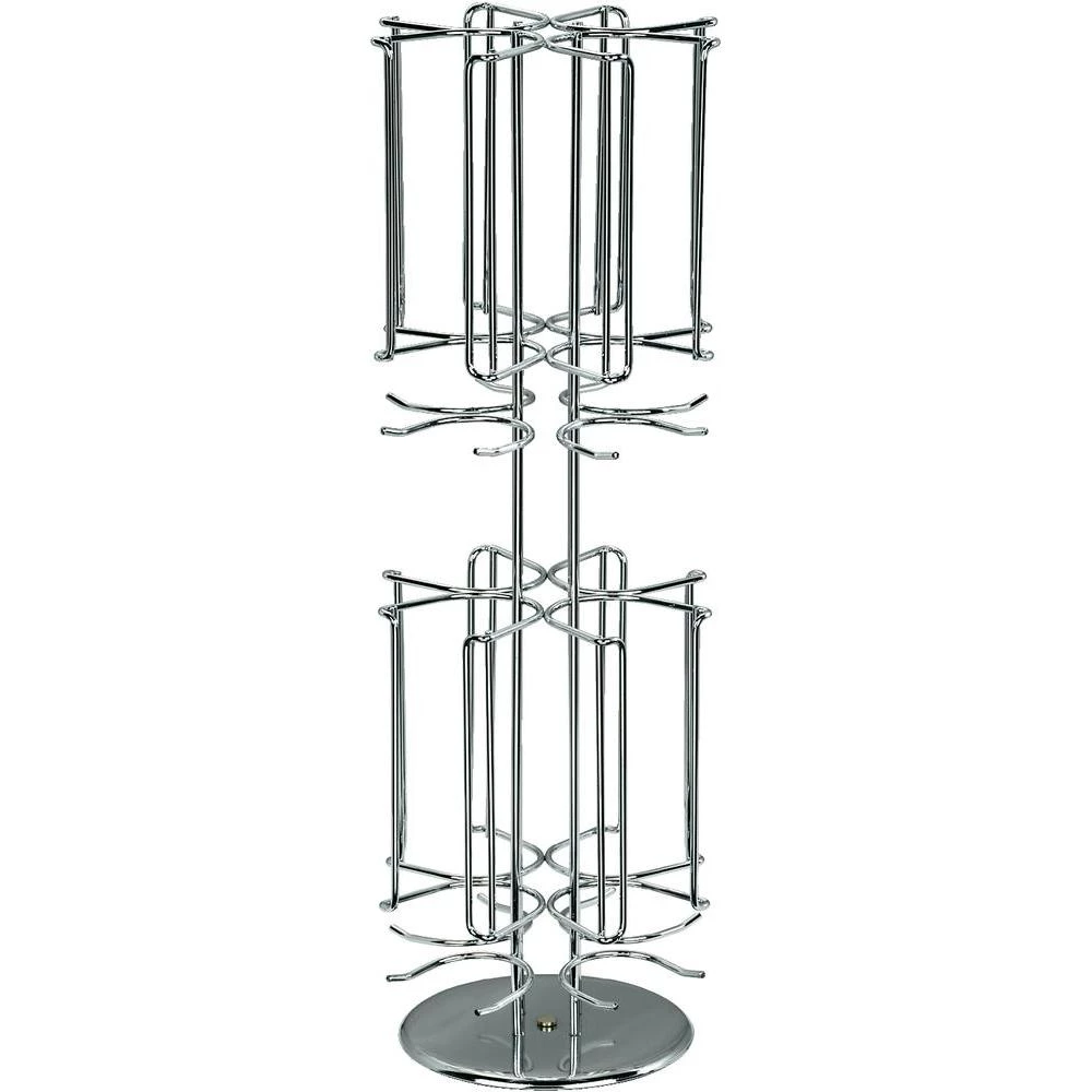 Stalak za kava kapsule Xavax Rondello, za kapsule Dolce Gusto, srebrni, krom 001 slika