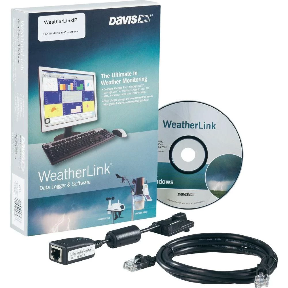 Davis Instruments programska oprema Weather LinkR IP DAV-6555 slika