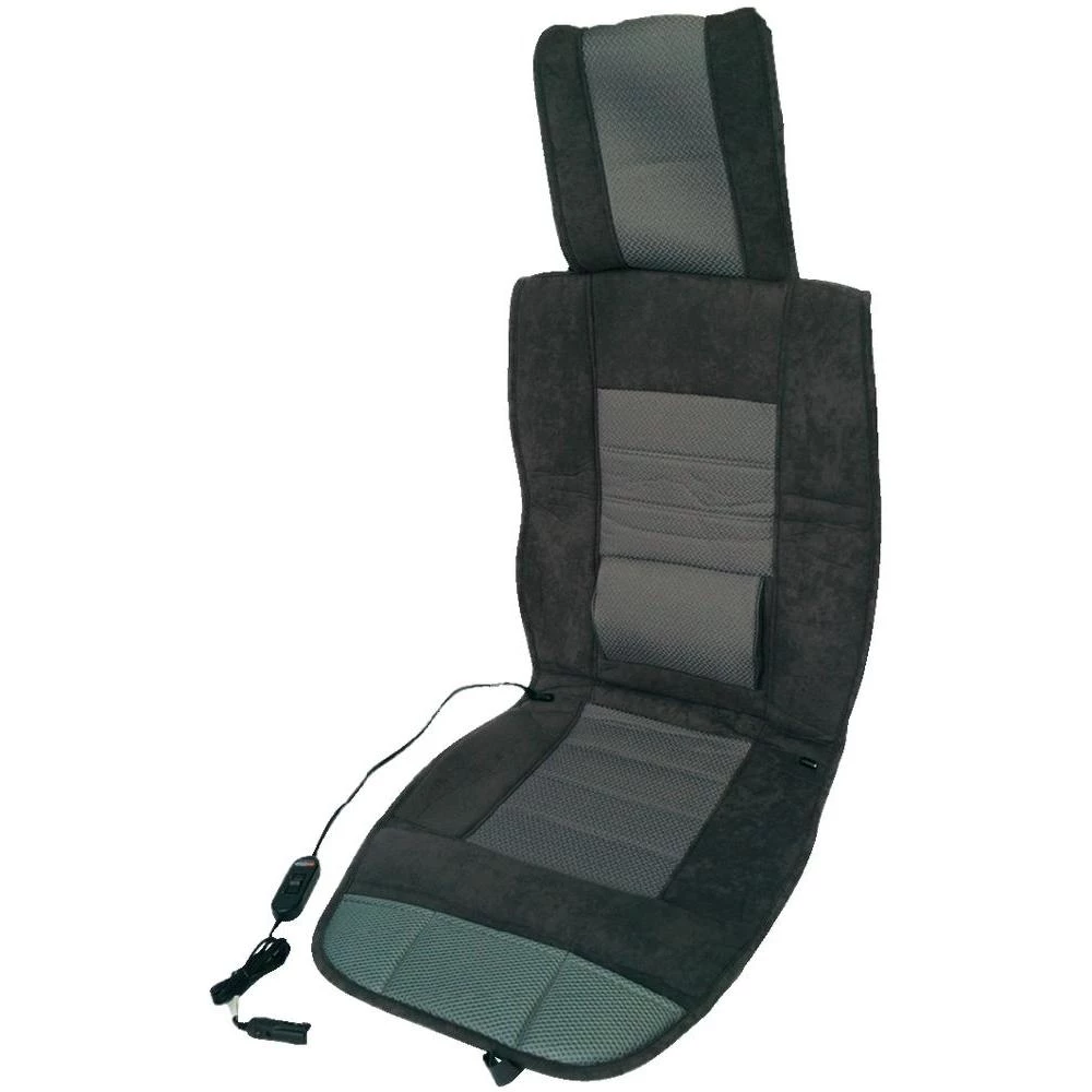 Grijača prostirka za sjedalicu s lumbalnom potporom Profi Power Carbon Luxus, cr slika