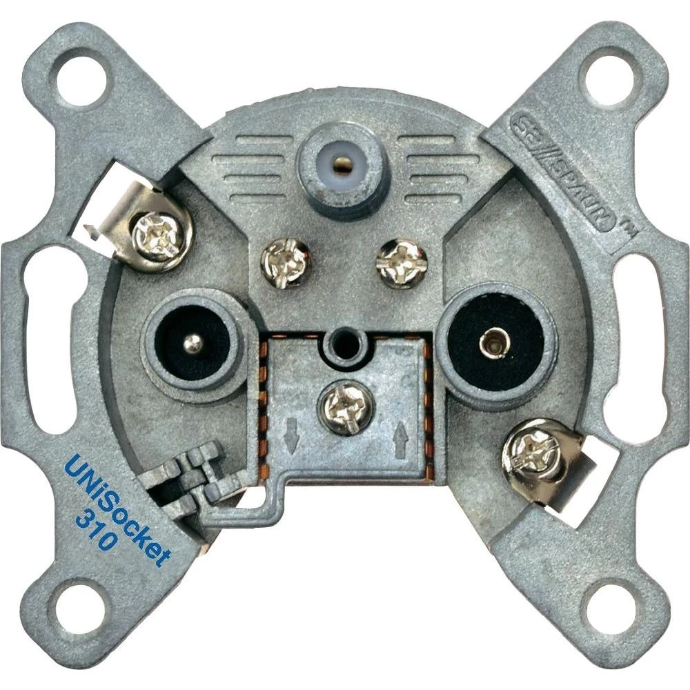 Spaun UNISocket 310 Antenska utičnica, prolazna doza, 10 dB slika