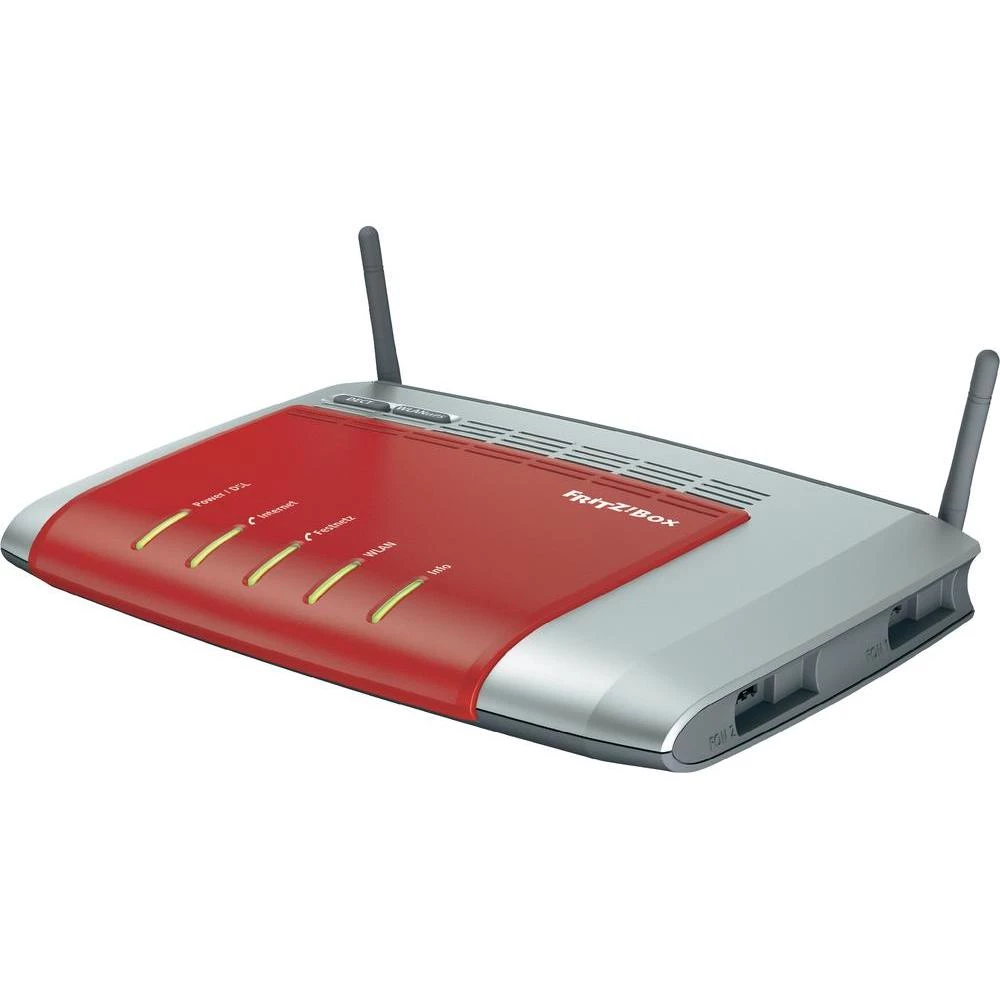 WLAN-Modem-Router - usmjerivač ADSL, ADSL2+ 2.4 GHz 450 MBit/s Gigabit-LAN AVM F slika