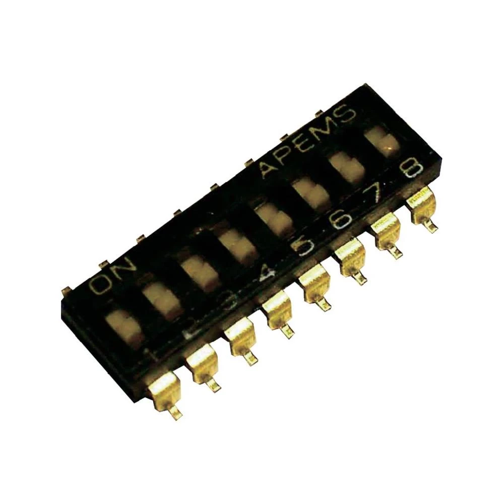 APEM DIP IKL0103000-Mrežni prekidač, 2.54mm, SMD pol: 1 slika