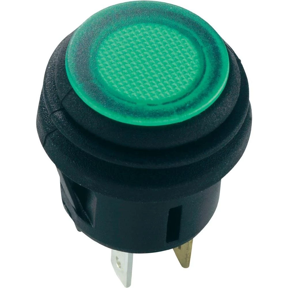 SCI R13-527D2B-Potisni prekidač, 14 V/DC, 20A, 1 x uključeno/(isključeno), zasko slika