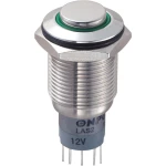 White Label LAS2GQH-11E/G/12V/S/P-Potisna tipka sa zaštitom, 250 V/AC, 3A, 1 x u