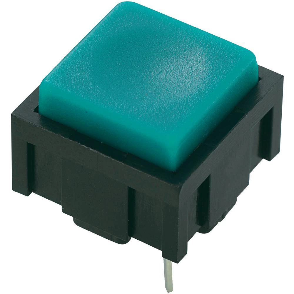 PBS-18B-Potisna tipka, 50V DC/AC, 0.025A 1 x isključeno/(uključeno), zelena, tip slika