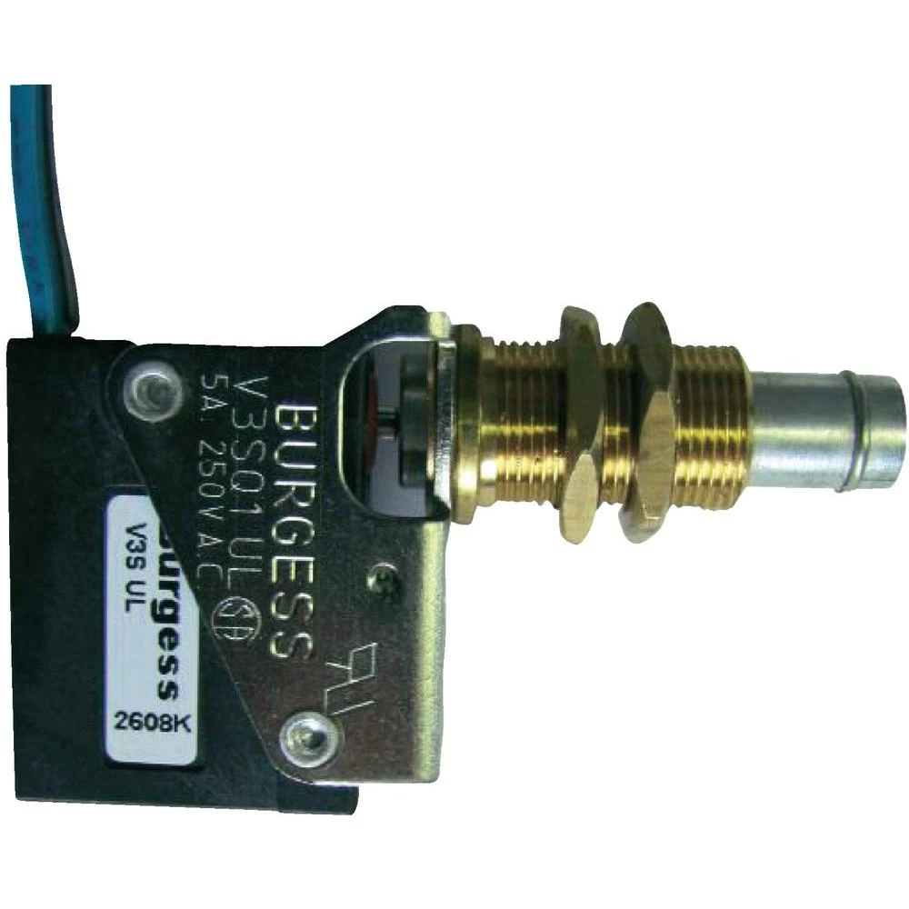 Burgess V3SQ1UL-Mikro prekidač, 250 V/AC, 5A, 1 x uključeno/(uključeno), stransk slika
