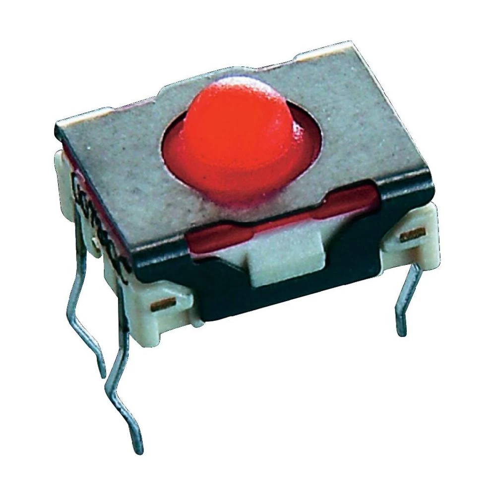 RAFI MICON 5 1.14.002.006/0000 THT-Potisna tipka sa kratkim hodom, 1 x isključen slika