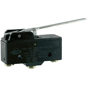 Honeywell BZ-2RW80-A2-Mikro prekidač, 250 V/AC, 15A, 1 x uključeno/(uključeno), slika