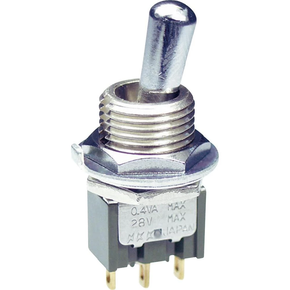 NKK Switches M2032SS4W01-Preklopni prekidač, 250 V/AC, 3A, 3 x uključeno/uključe slika