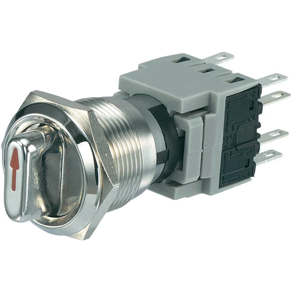 Conrad LAS1-BGQ-22X/33-Vrtljivi prekidač sa zaštitom od vandalizma, 250 V/AC, 5A slika