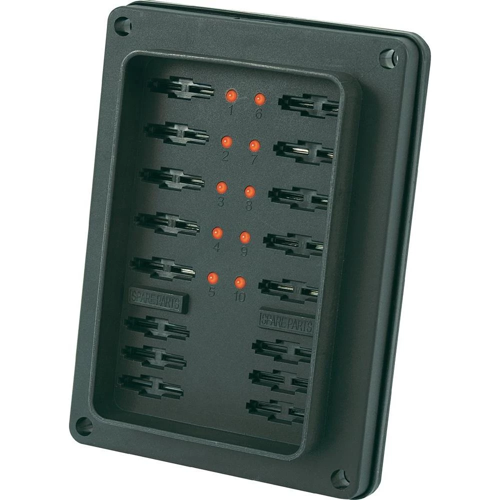 SCI-Nosač osigurača, R3-82-01-1L310, LED, za pljosnate osigurače ATC 10x19mm, IP slika